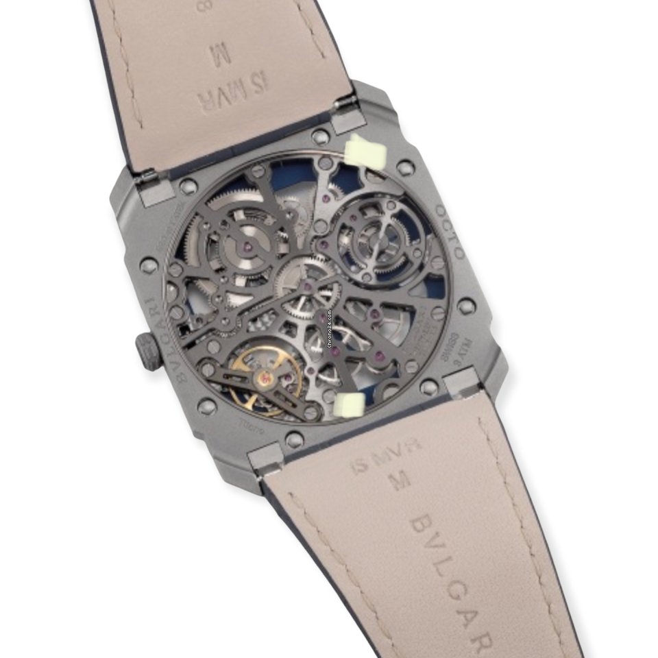 IMG_9081 Bulgari Octo Mens watch Unisex Manual winding Titanium 102941 Replica 4