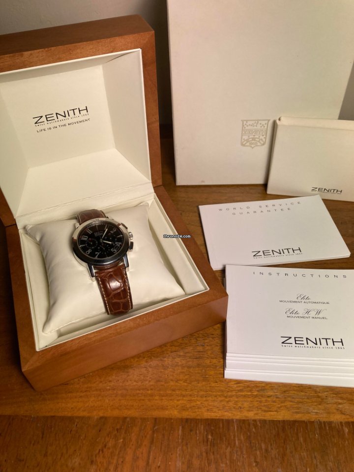 IMG_9081 Zenith Mens watch Unisex Automatic Steel 01 020.450.400 Replica 4