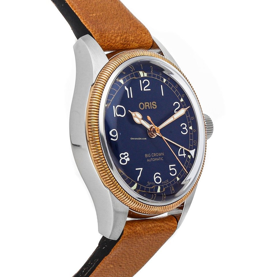 Oris Big Crown Pointer Date Mens watch Unisex Automatic Steel 01 754 7749 4365-07 5 17 66G Replica 4