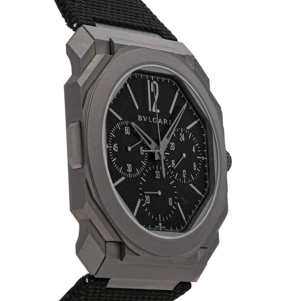 Bulgari Octo Mens watch Unisex Automatic Titanium 103371 Replica 4
