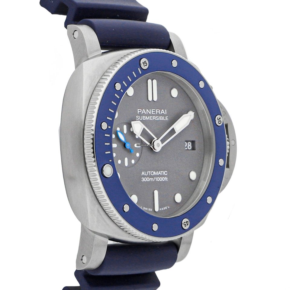 IMG_9081 Panerai Luminor Submersible Mens watch Unisex Automatic Steel PAM00959 Replica 4