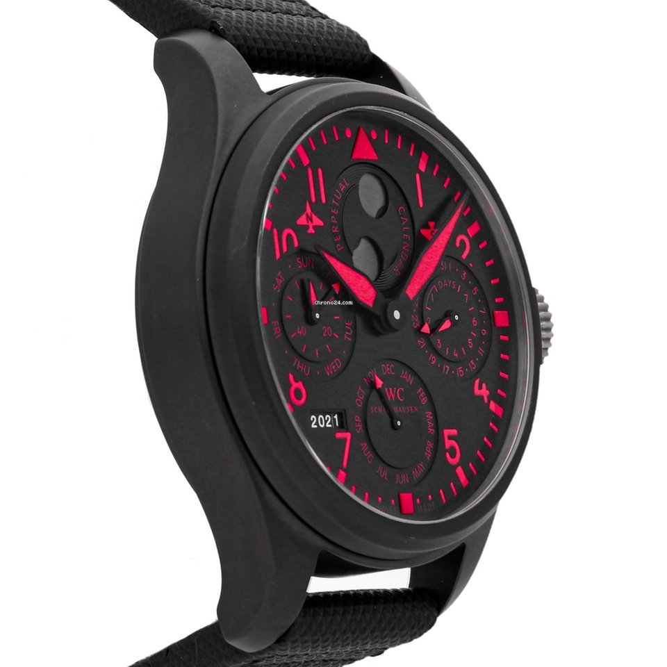 IMG_9081 IWC Big Pilot Top Gun Mens watch Unisex Automatic Ceramic IW5029-03 Replica 4