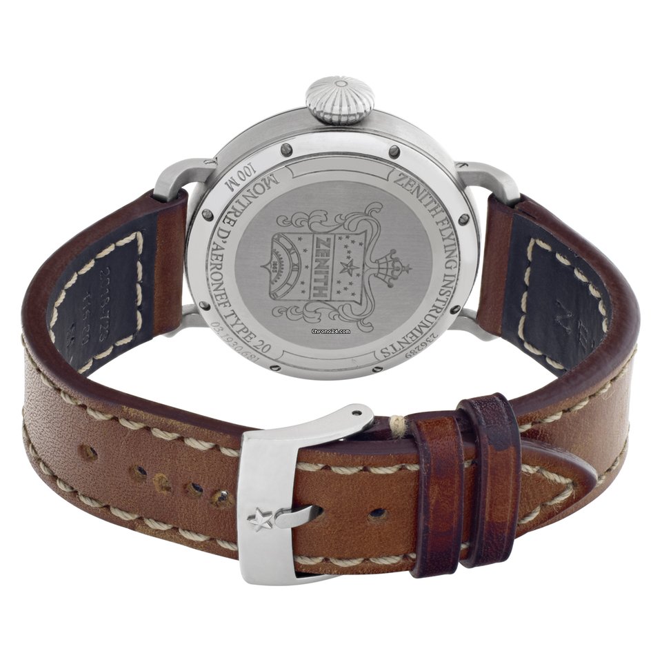 IMG_9081 Zenith Pilot Mens watch Unisex Automatic Steel 03.1930.681 21.C723 Replica 4
