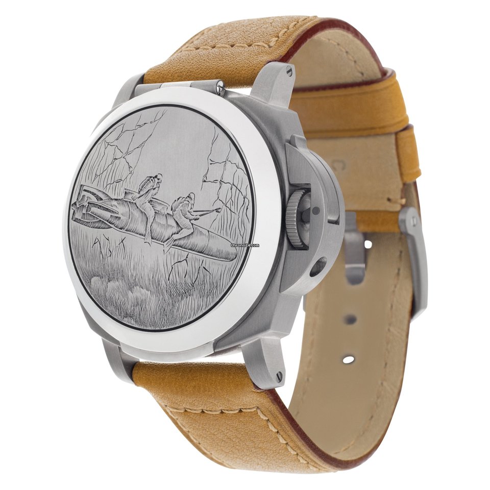 IMG_9081 Panerai Special Editions Mens watch Unisex Automatic Titanium PAM76 Replica 4