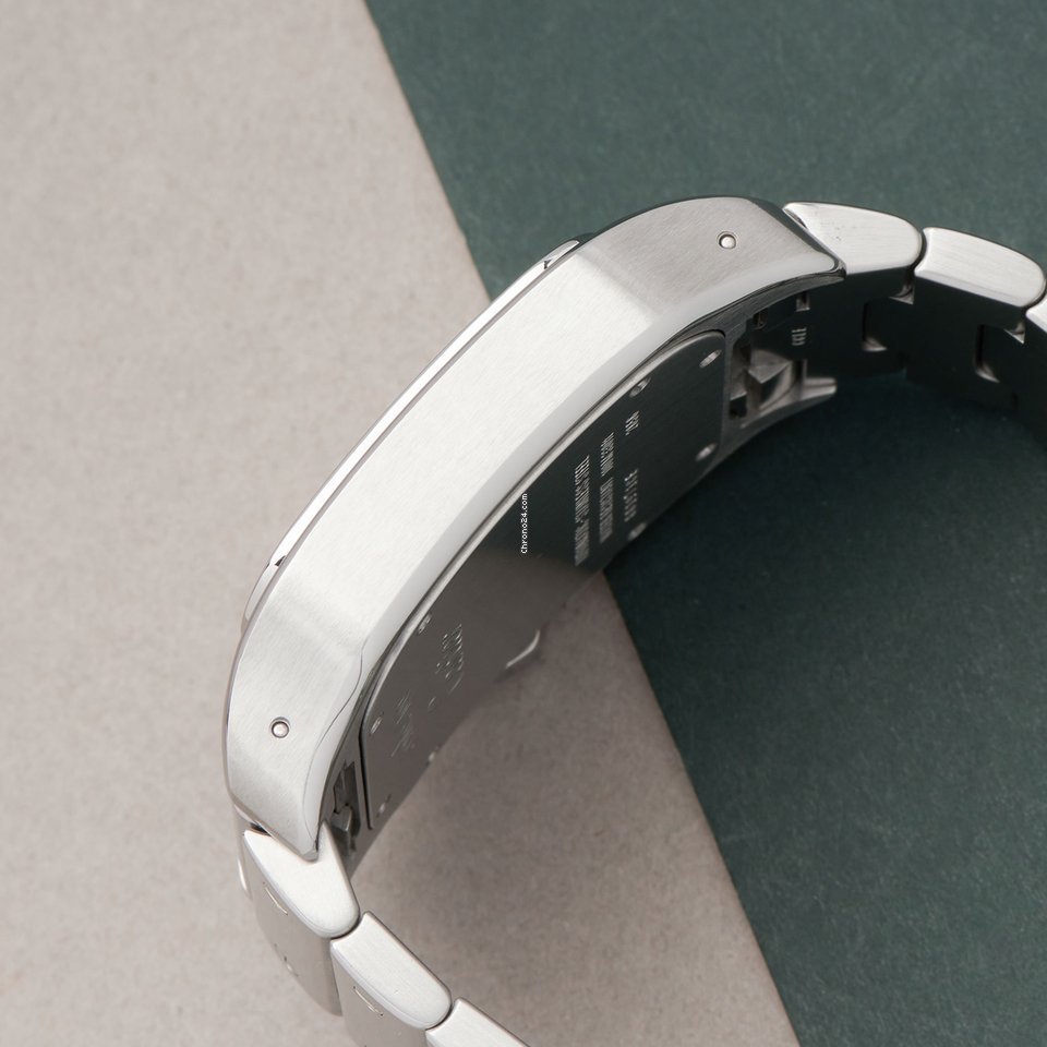 IMG_9081 Cartier Santos 100 Mens watch Unisex Automatic Steel W200737G or 2656 Replica 4