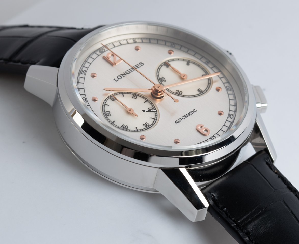 Longines Heritage Mens watch Unisex Automatic Steel L2.814.4.76.0 Replica 4