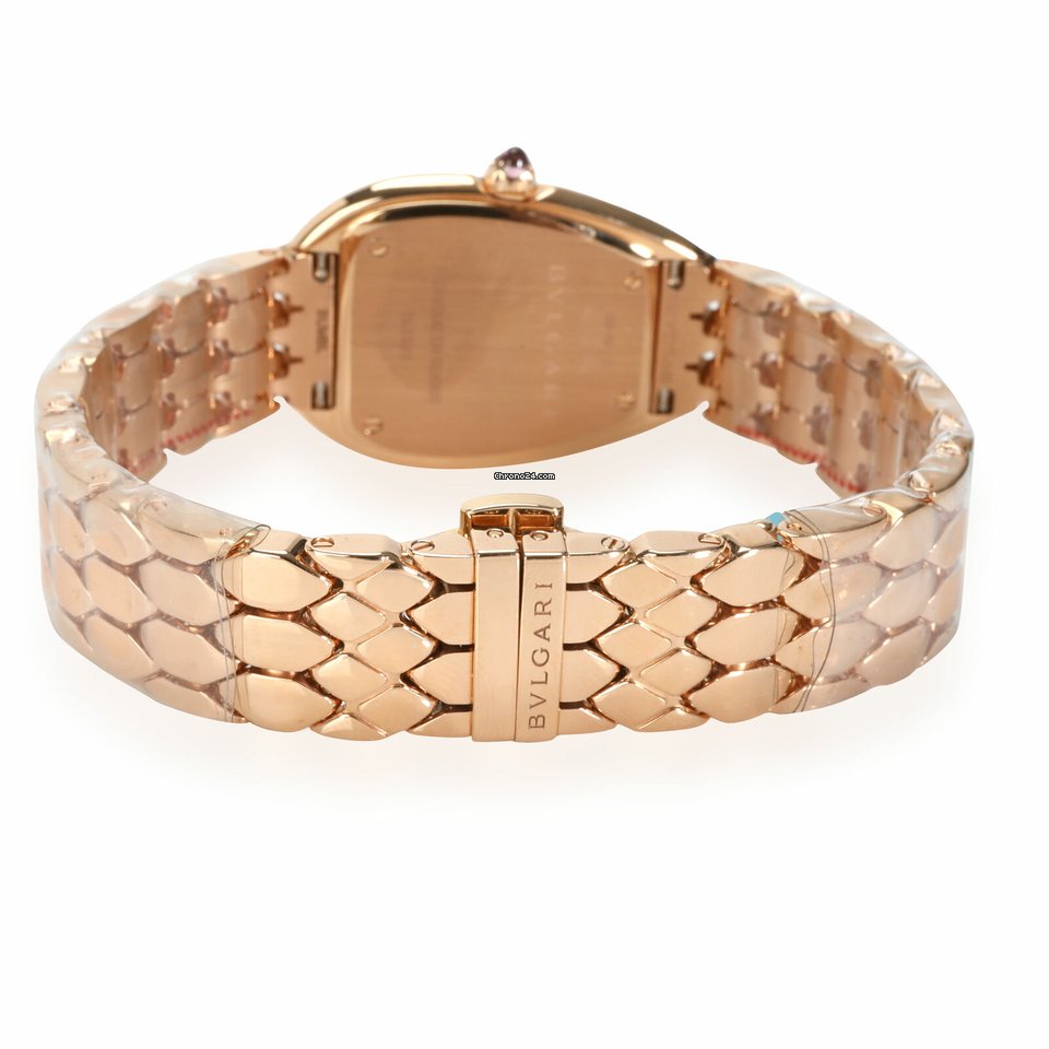 Bulgari Serpenti Womens watch Quartz Rose gold 103146 Replica 4
