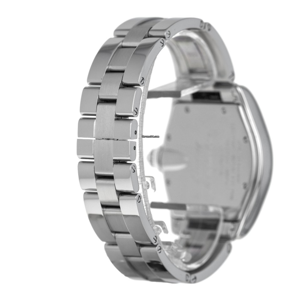 IMG_9081 Cartier Roadster Mens watch Unisex Automatic Steel W62002V3 2510 Replica 4