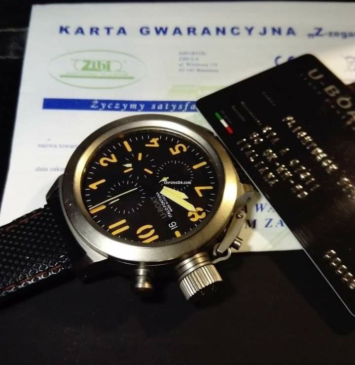 IMG_9081 U-Boat Flightdeck Mens watch Unisex Automatic Titanium A07211 Replica 4