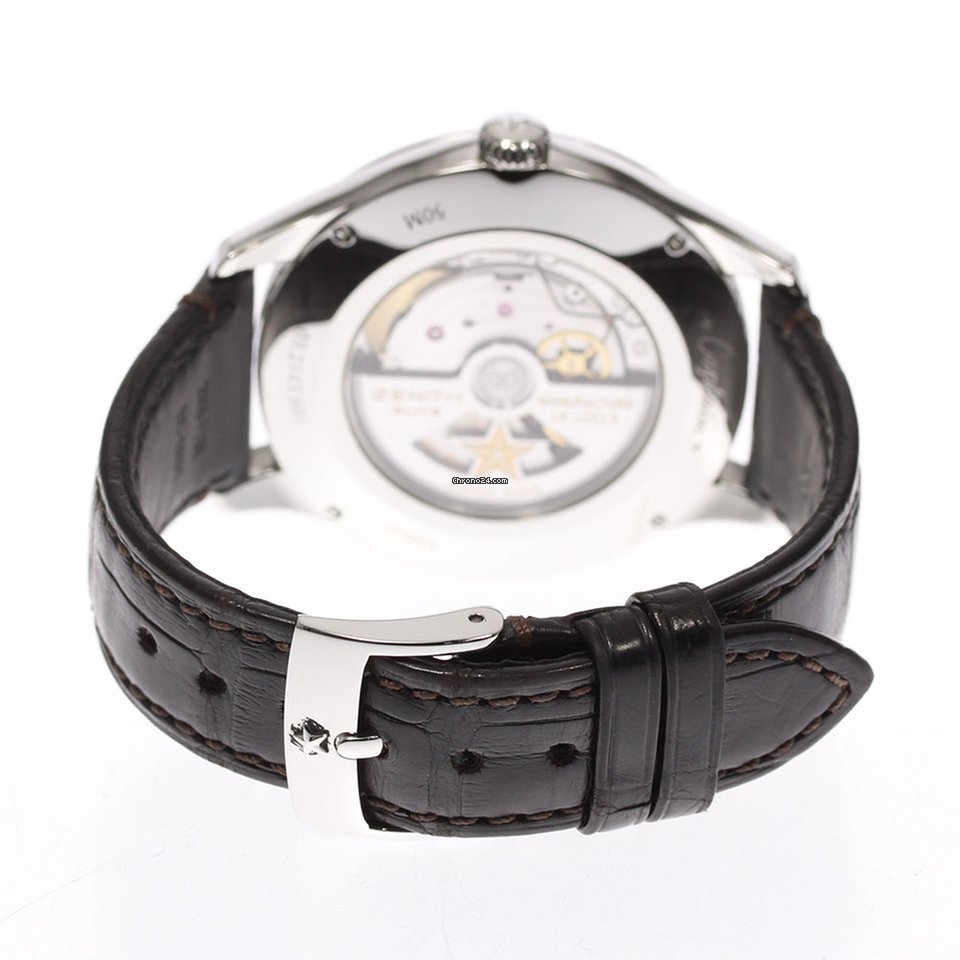 IMG_9081 Zenith Captain Moonphase Mens watch Unisex Automatic Steel 03.2143.691 Replica 4