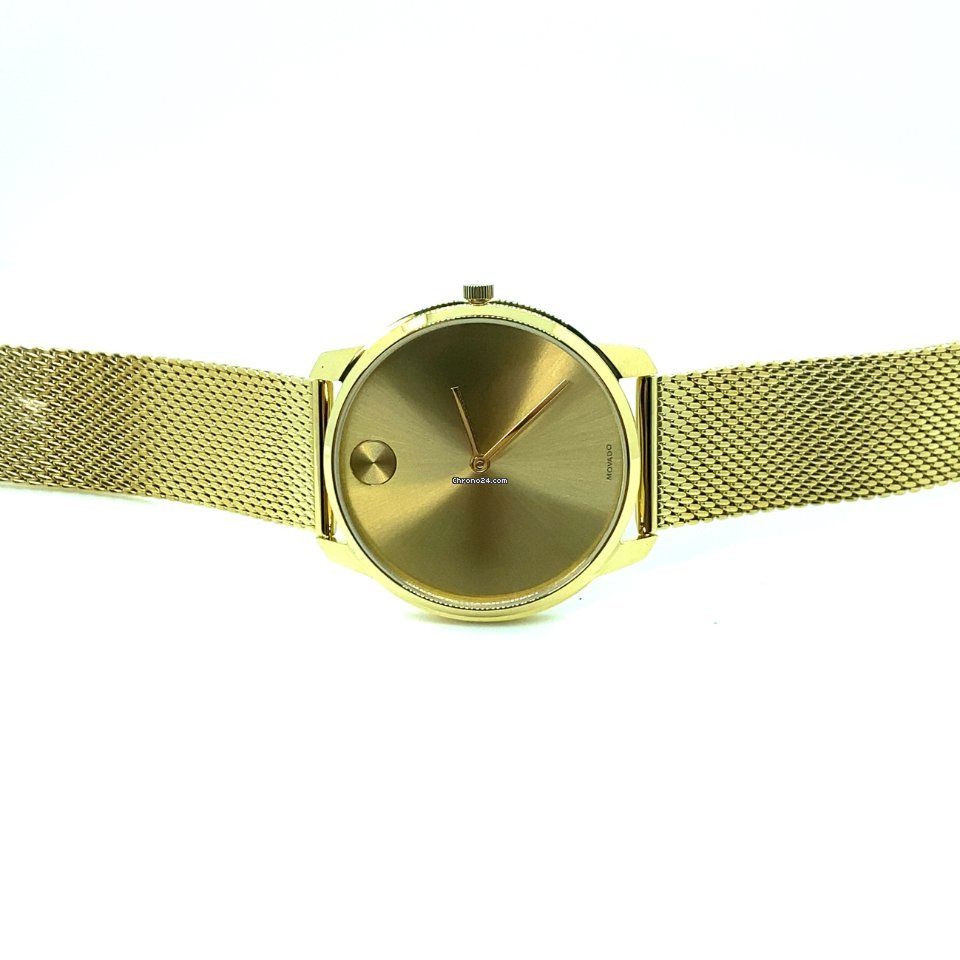 IMG_9081 Movado Bold Mens watch Unisex Quartz Steel 3600588 Replica 4