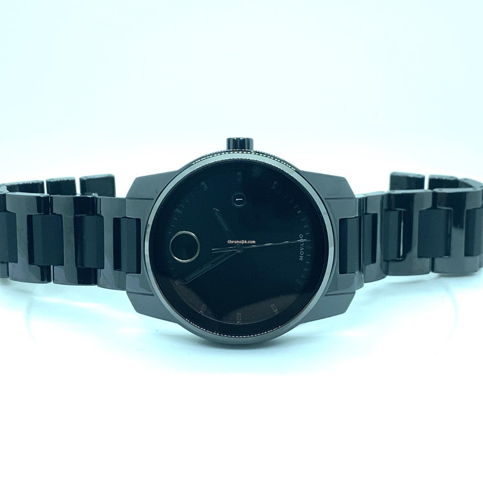 IMG_9081 Movado Bold Mens watch Unisex Quartz Steel 3600727 Replica 4