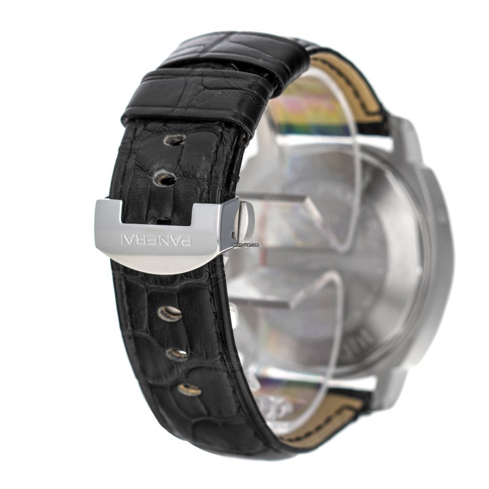 IMG_9081 Panerai Luminor Chrono Mens watch Unisex Automatic Steel PAM 00188 Replica 4