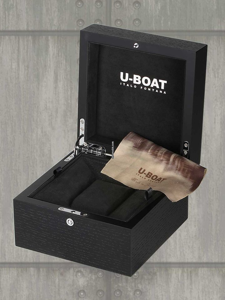 IMG_9081 U-Boat Mens watch Unisex Quartz Steel 8109B Replica 4