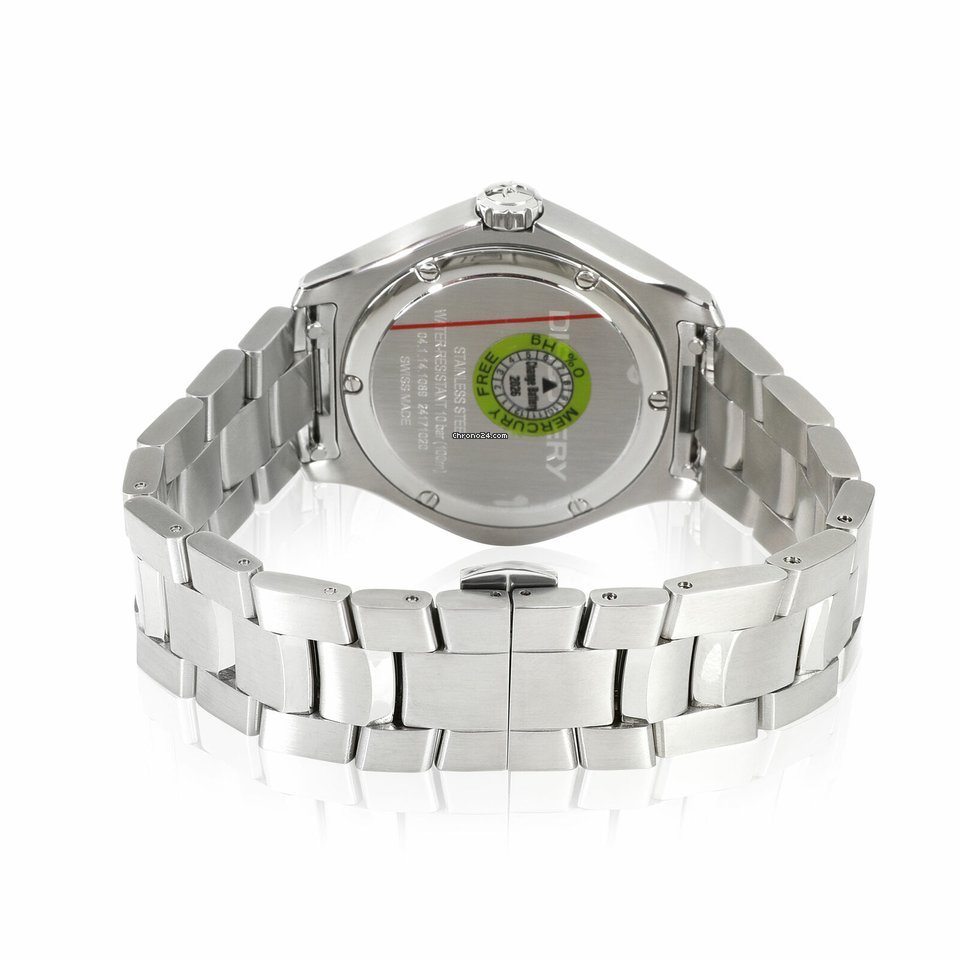 IMG_9081 Ebel Discovery Mens watch Unisex Quartz Steel 1216400 Replica 4