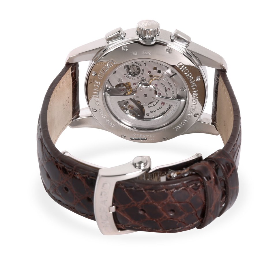 IMG_9081 Chopard L.U.C Mens watch Unisex Automatic White gold 16 1916-1001 Replica 4