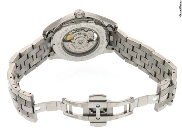 IMG_9081 Hamilton Jazzmaster Open Heart Mens watch Unisex Automatic Steel H325650 Replica 4