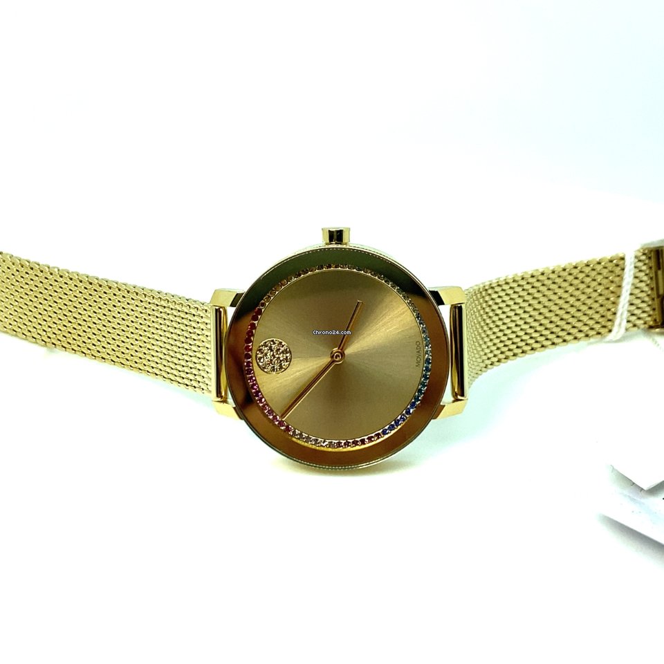 IMG_9081 Movado Bold Womens watch Quartz Steel 3600699 Replica 4