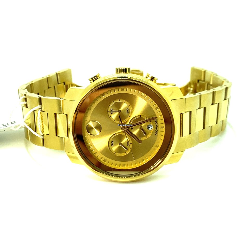 Movado Bold Mens watch Unisex Quartz Steel 3600278 Replica 4
