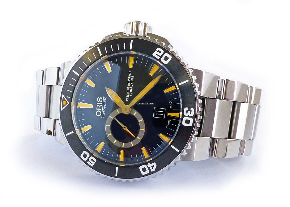 IMG_9081 Oris Aquis Small Second Mens watch Unisex Automatic Steel 01 743 7733 4159-07 8 24 05PEB Replica 4