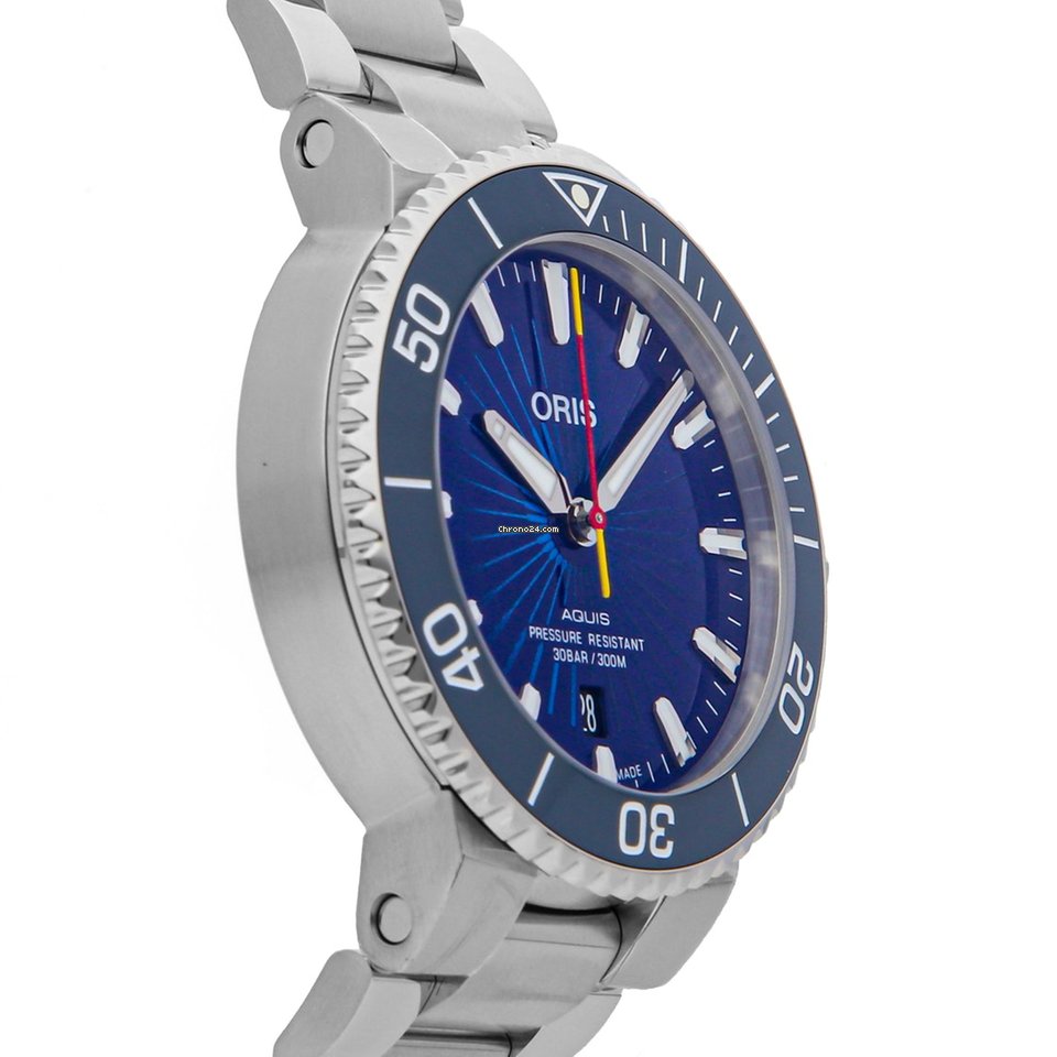 IMG_9081 Oris Aquis Mens watch Unisex Automatic Steel 01 733 7766 4185-SET Replica 4