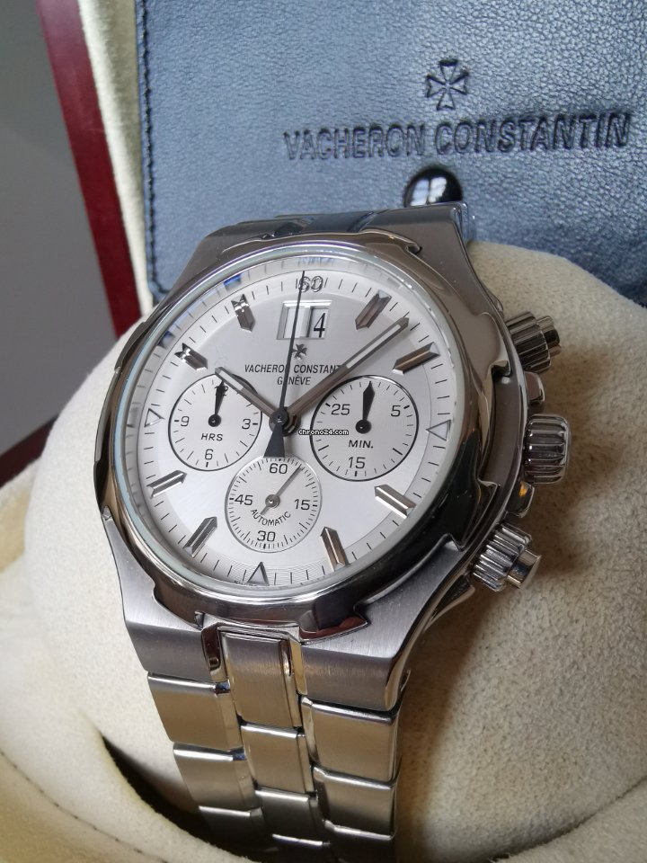 IMG_9081 Vacheron Constantin Overseas Chronograph Mens watch Unisex Automatic Steel 49140-423A-8790 Replica 4