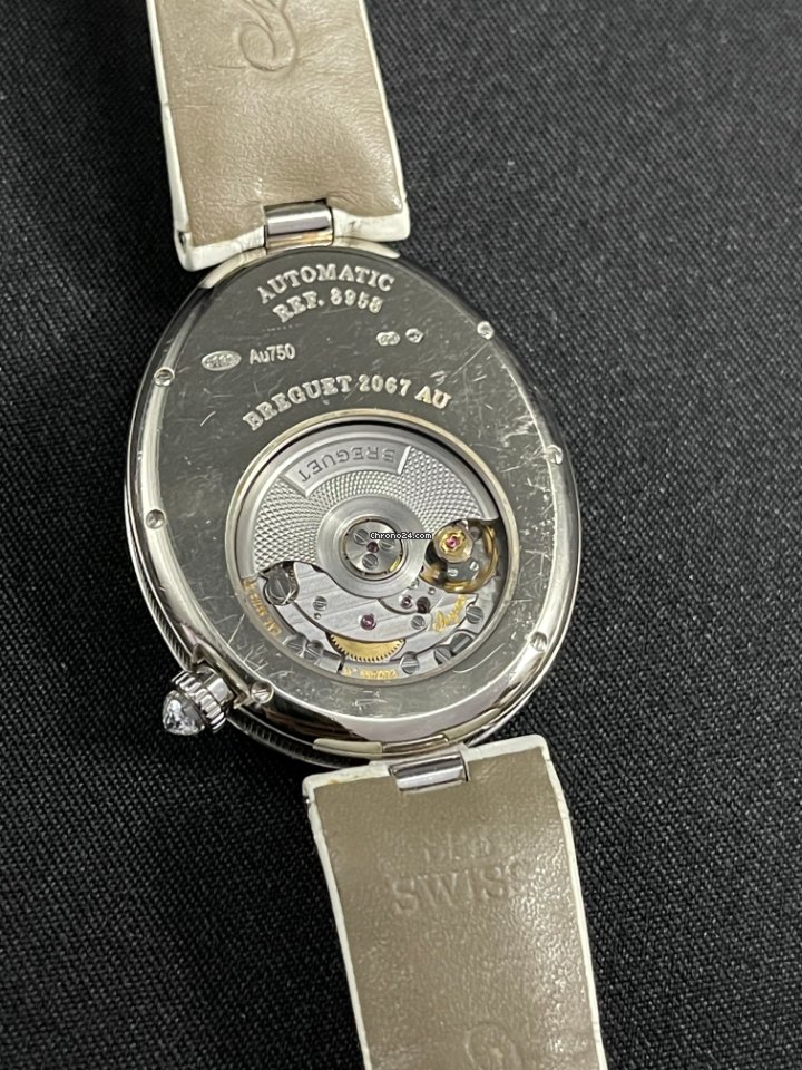 IMG_9081 Breguet Reine de Naples Womens watch Automatic White gold 8958BB 51 974 D00D Replica 4