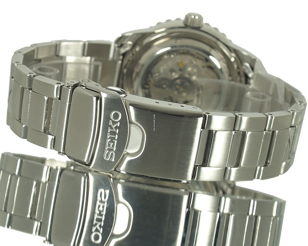 IMG_9081 Seiko 5 Sports Mens watch Unisex Automatic Steel SNZH55J1 Replica 4