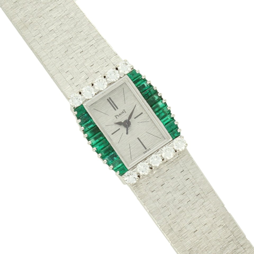 IMG_9081 Piaget Womens watch Manual winding White gold 3876 A6 Replica 4