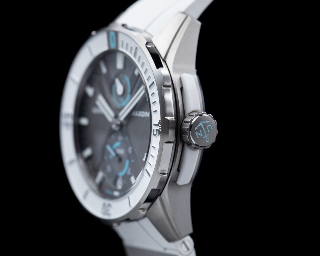 IMG_9081 Ulysse Nardin Marine Mens watch Unisex Automatic Titanium 1183-170LE-3 90-ANT Replica 4