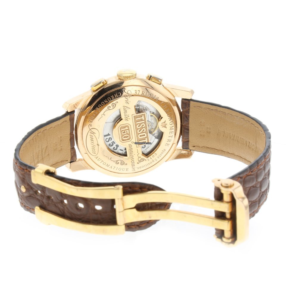IMG_9081 Tissot Heritage Mens watch Unisex Automatic Rose gold T71.8.439.31 Replica 4