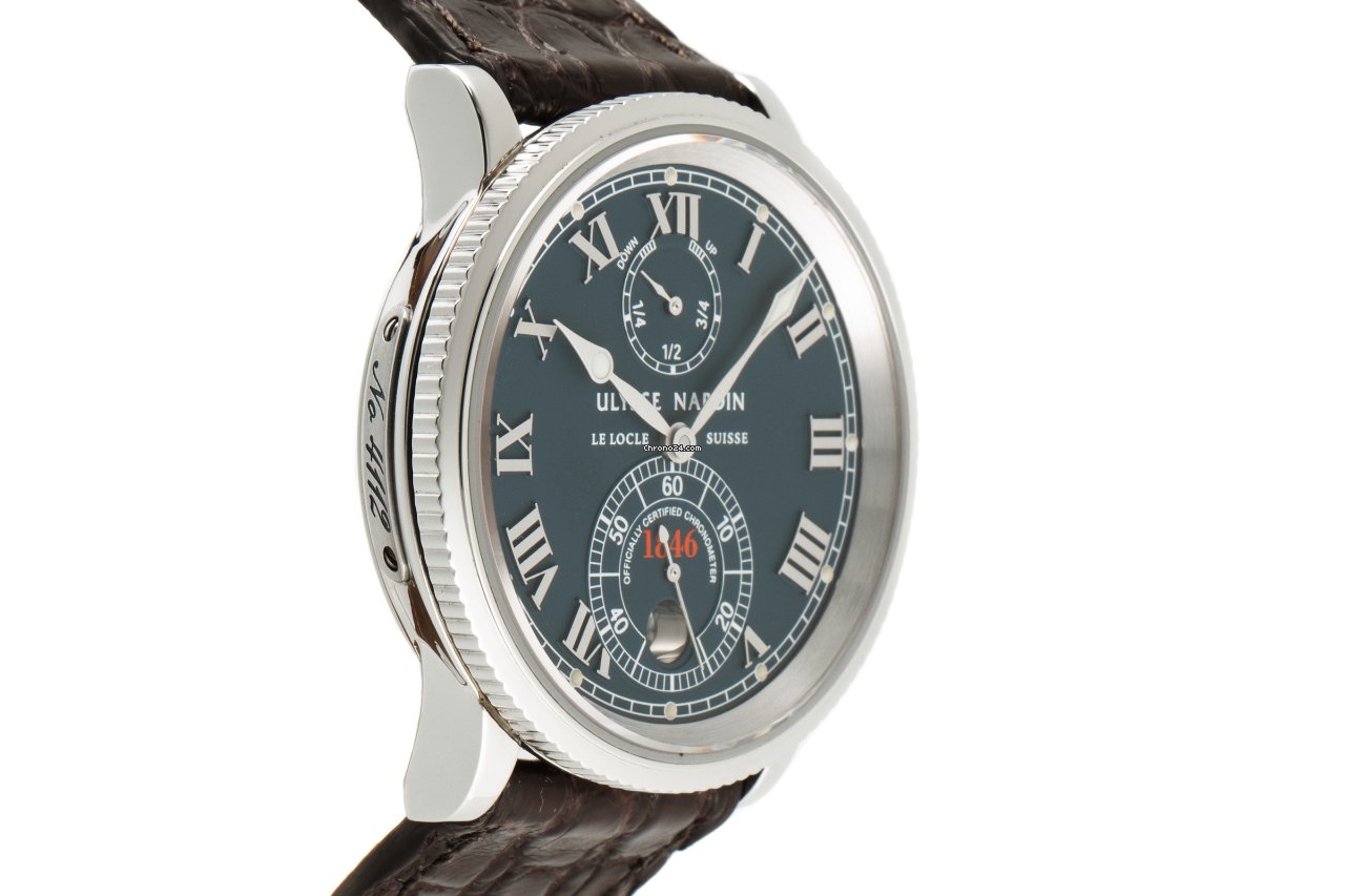 Ulysse Nardin Marine Mens watch Unisex Automatic Steel 263-22 Replica 4