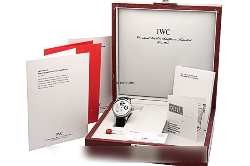 IMG_9081 IWC Portuguese Perpetual Calendar Automatic Platinum 502111 Replica 4