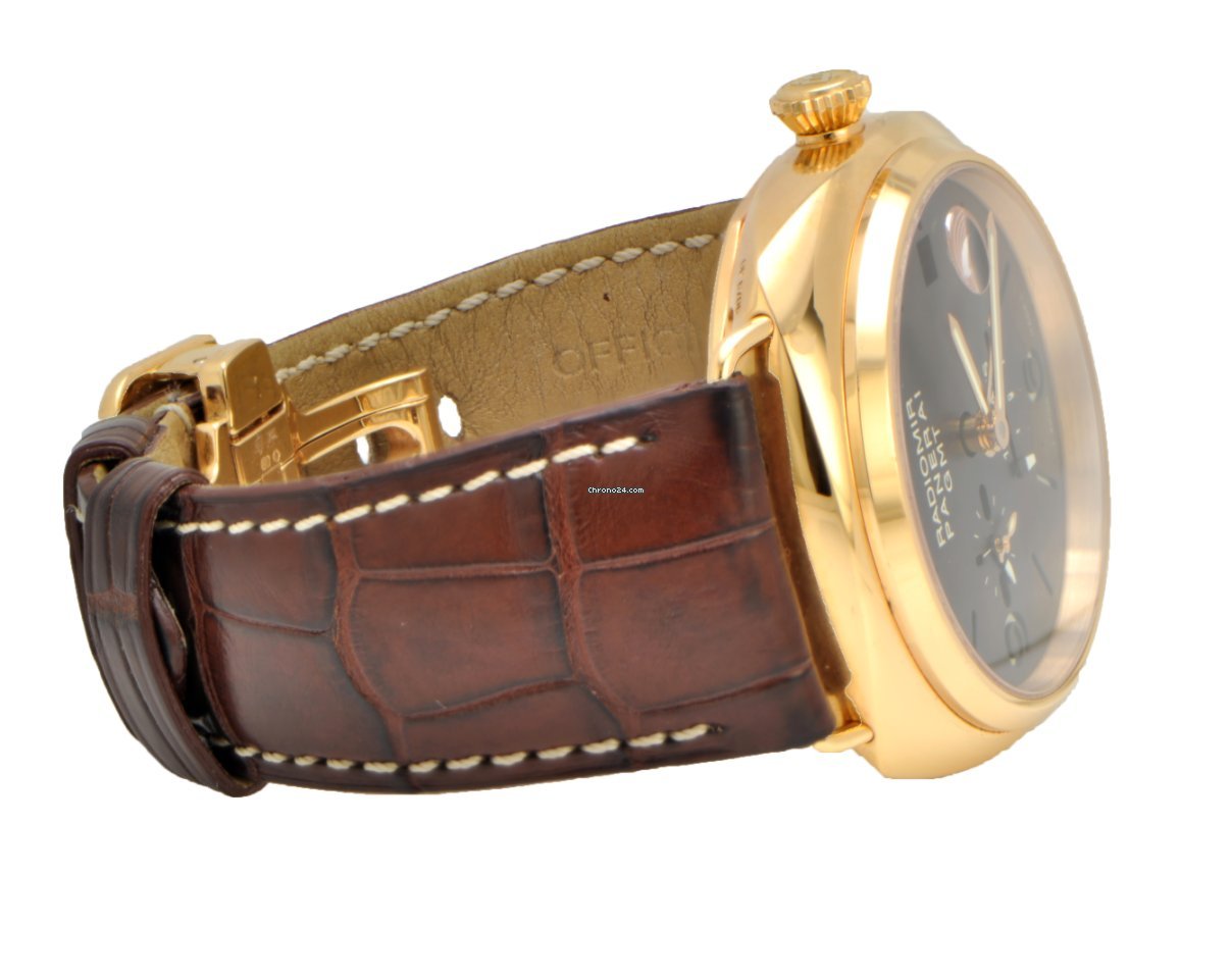 IMG_9081 Panerai Special Editions Mens watch Unisex Automatic Rose gold PAM 273 Replica 4