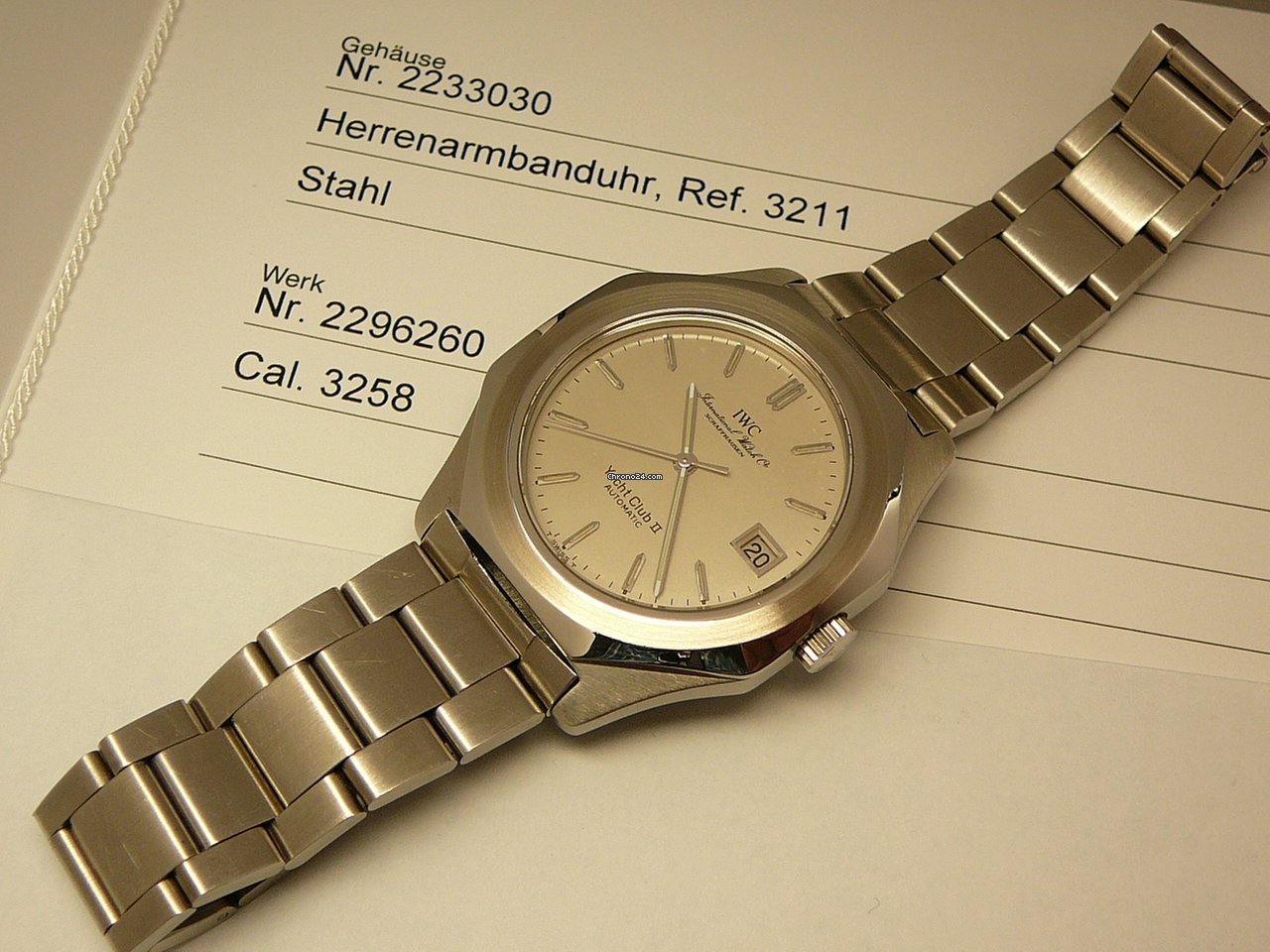 IMG_9081 IWC Yacht Club Mens watch Unisex Automatic Steel R3211 Replica 4