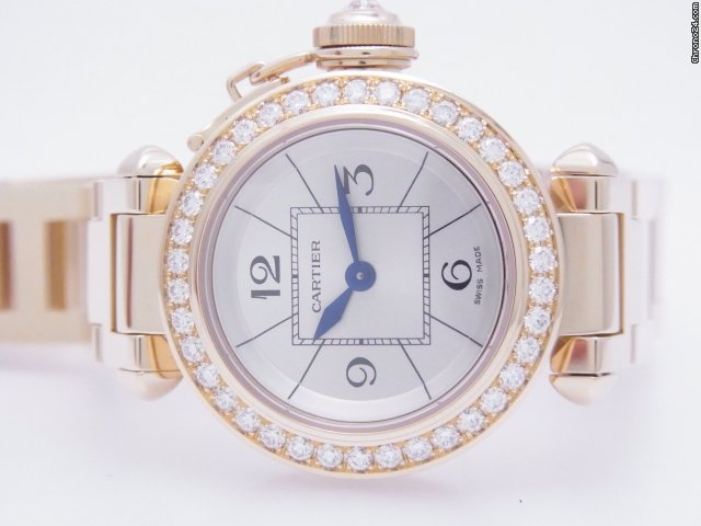 Cartier Pasha Womens watch Quartz Yellow gold WJ124014 Replica 4