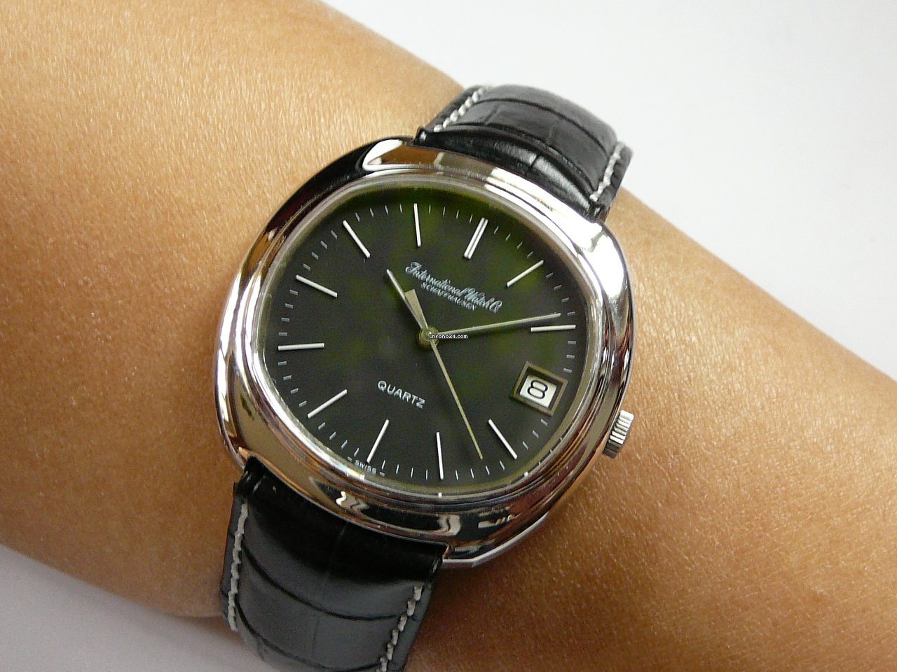 IMG_9081 IWC Mens watch Unisex Quartz Steel 3072 Replica 4