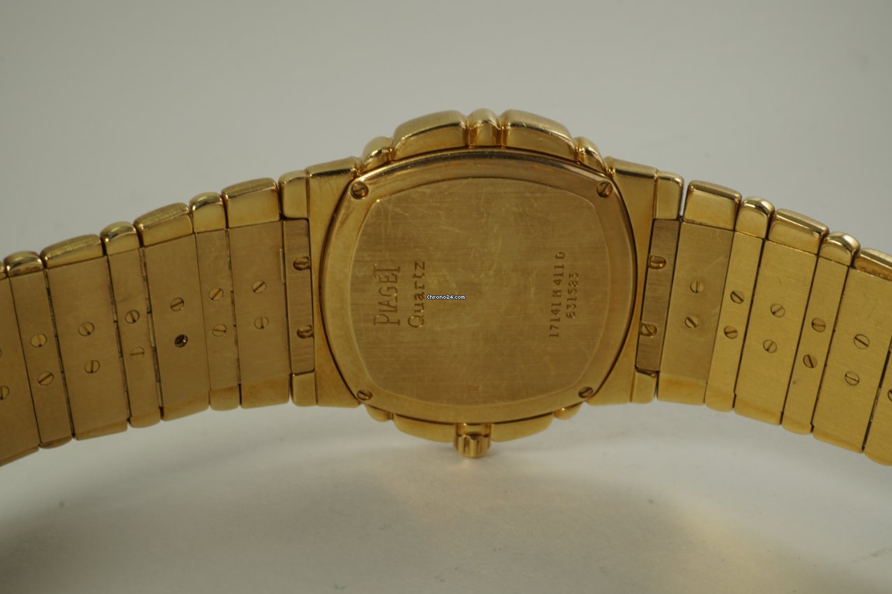 Piaget Tanagra Mens watch Unisex Quartz Yellow gold 17141 M411D Replica 4