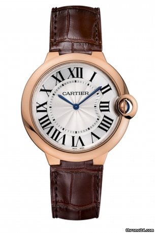 IMG_9081 Cartier Ballon Bleu 40mm Womens watch Automatic Rose gold W6920083 Replica 4