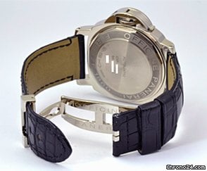 IMG_9081 Panerai Luminor Marina Mens watch Unisex Automatic White gold PAM00180 Replica 4