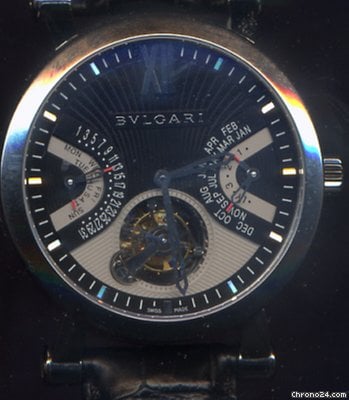 IMG_9081 Bulgari Sotirio Mens watch Unisex Automatic Platinum SB43PTBPC Replica 4