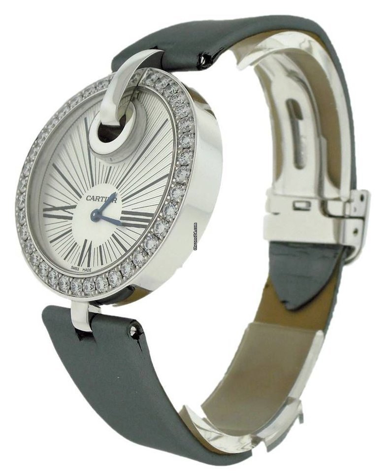 IMG_9081 Cartier Captive de Cartier Womens watch Quartz White gold WG600012 Replica 4