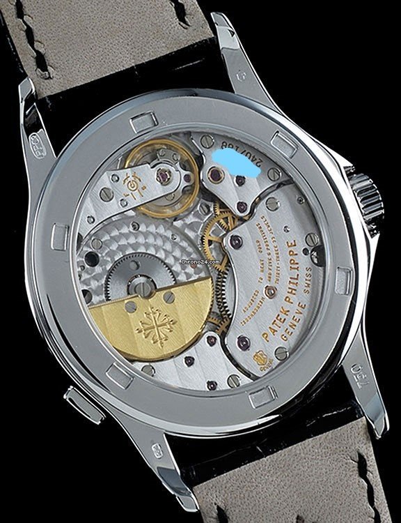 Patek Philippe World Time Mens watch Unisex Automatic White gold 5110G-001 Replica 4