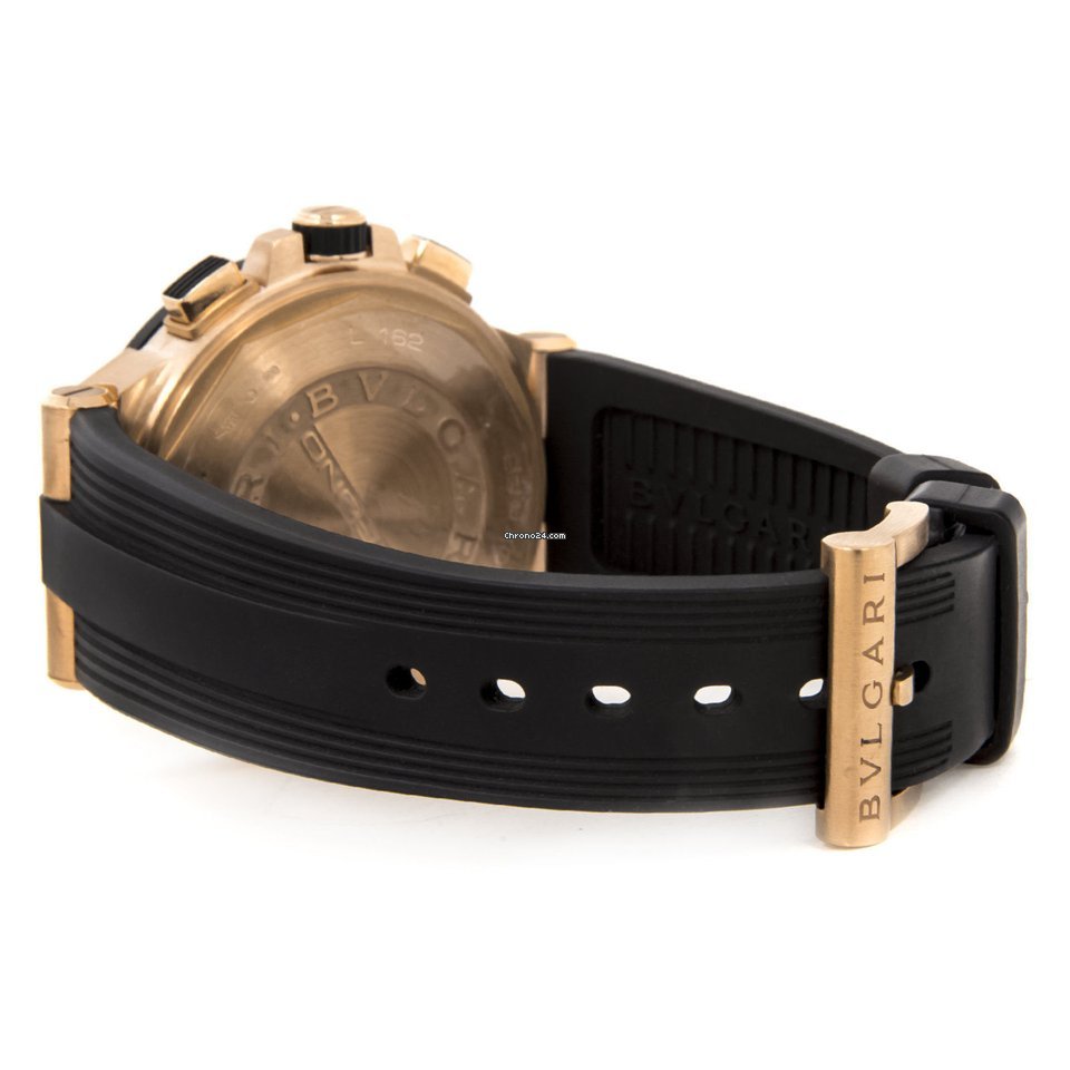 IMG_9081 Bulgari Diagono Mens watch Unisex Automatic Rose gold DGP40BGDVDCH 8 Replica 4