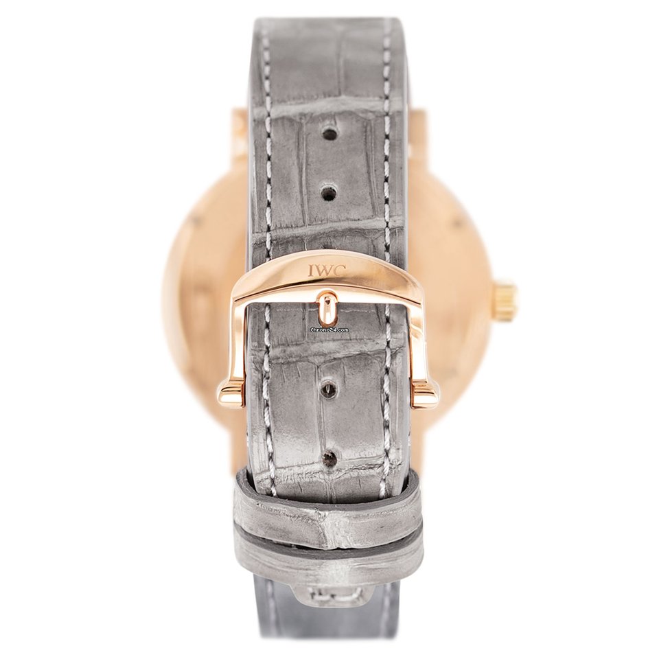 IMG_9081 IWC Portofino Automatic Womens watch Automatic Rose gold IW458107 Replica 4