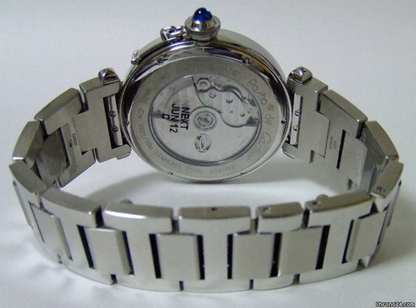 IMG_9081 Cartier Pasha Mens watch Unisex Automatic Steel W31093M7 Replica 4