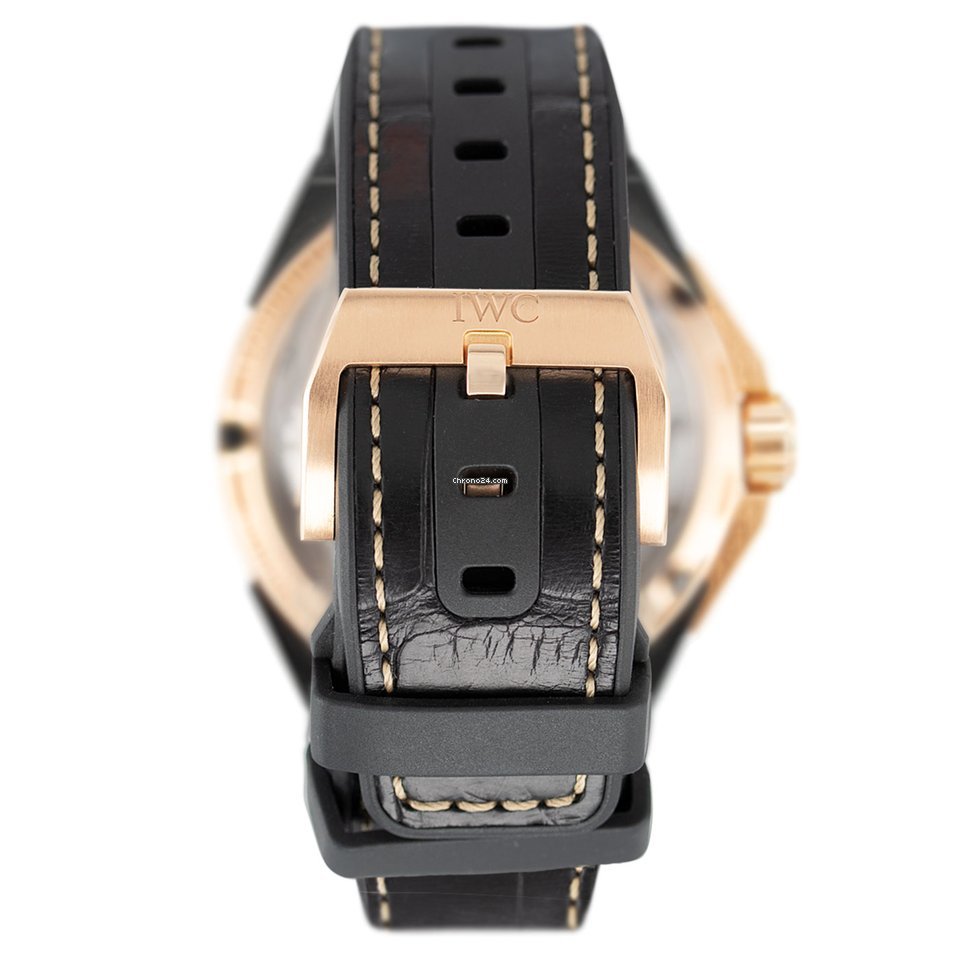 IMG_9081 IWC Ingenieur Mens watch Unisex Manual winding Rose gold IW590002 Replica 4