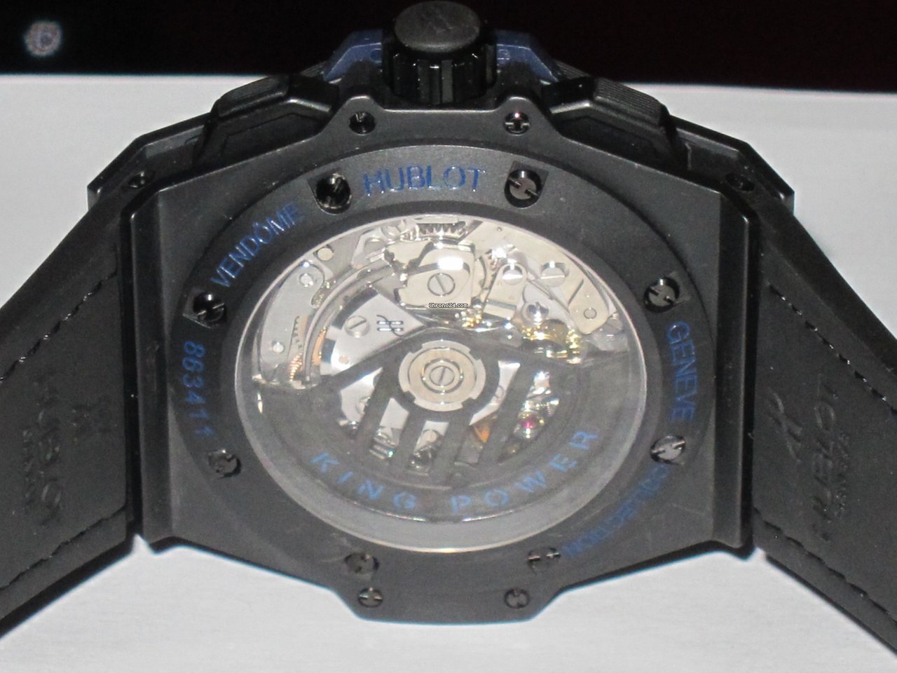 IMG_9081 Hublot King Power Mens watch Unisex Automatic Ceramic 709.CI.1190.GR.ABB10 Replica 4