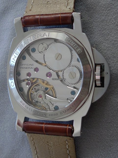 IMG_9081 Panerai Luminor Base Steel PAM219 Replica 4