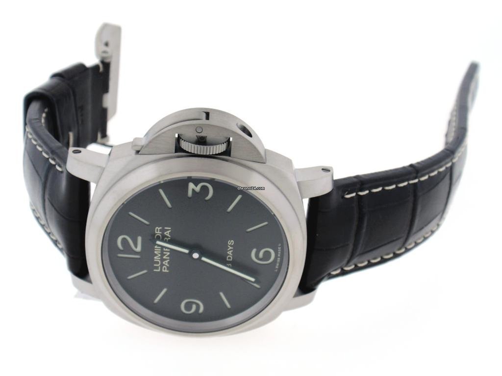 IMG_9081 Panerai Luminor Base 8 Days Mens watch Unisex Manual winding Titanium PAM0562 Replica 4